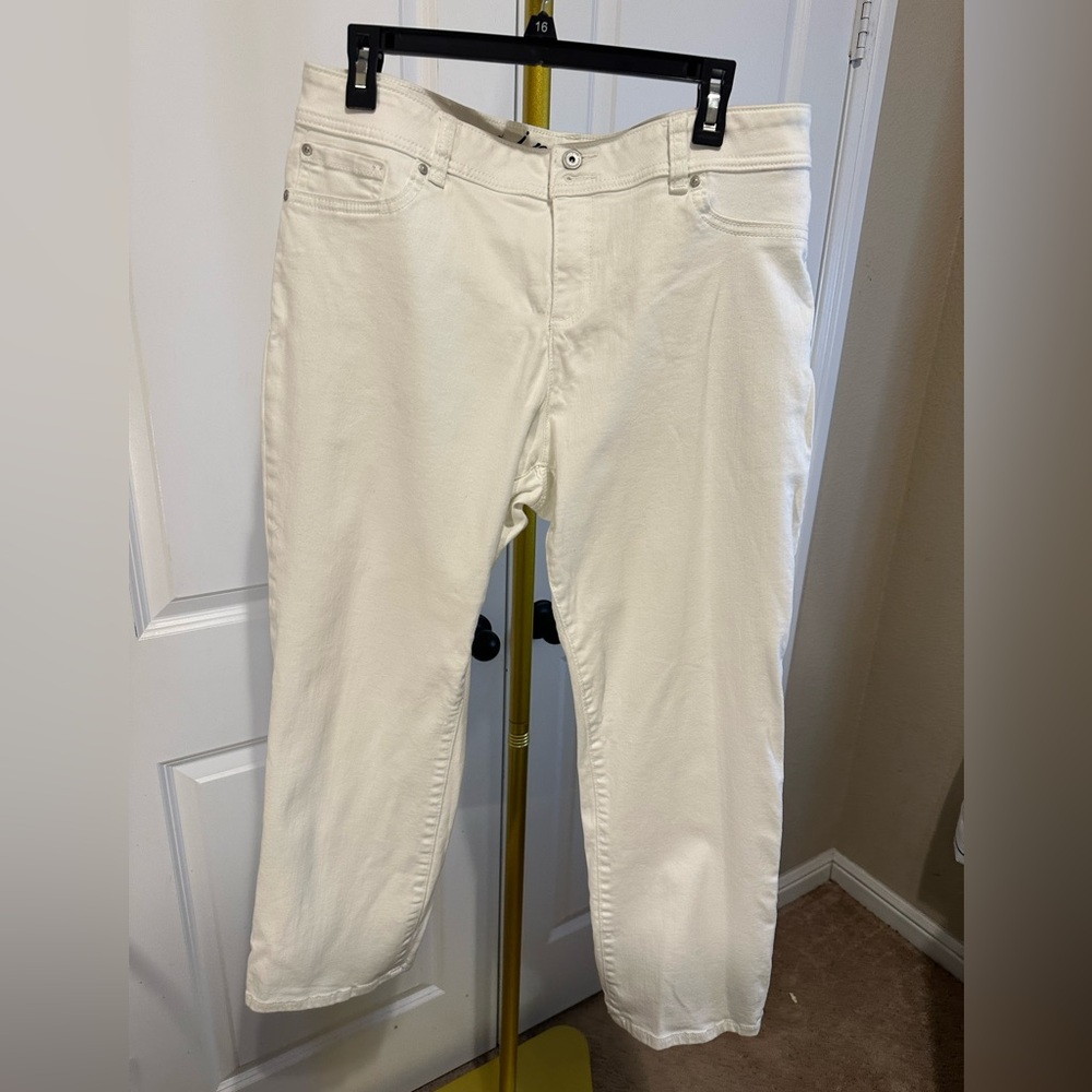 INC International Concepts Off-White Jeans size 16